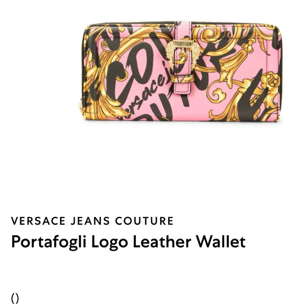 Pink VERSACE Couture Wallet - Picture 14 of 14